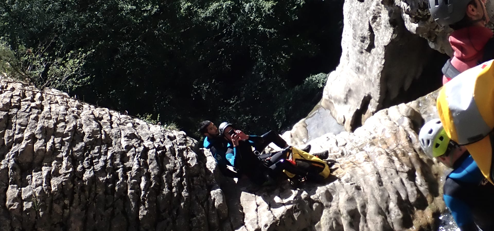 Barranco de Artazul, descenso de barrancos en Ulzurrun, Navarra
