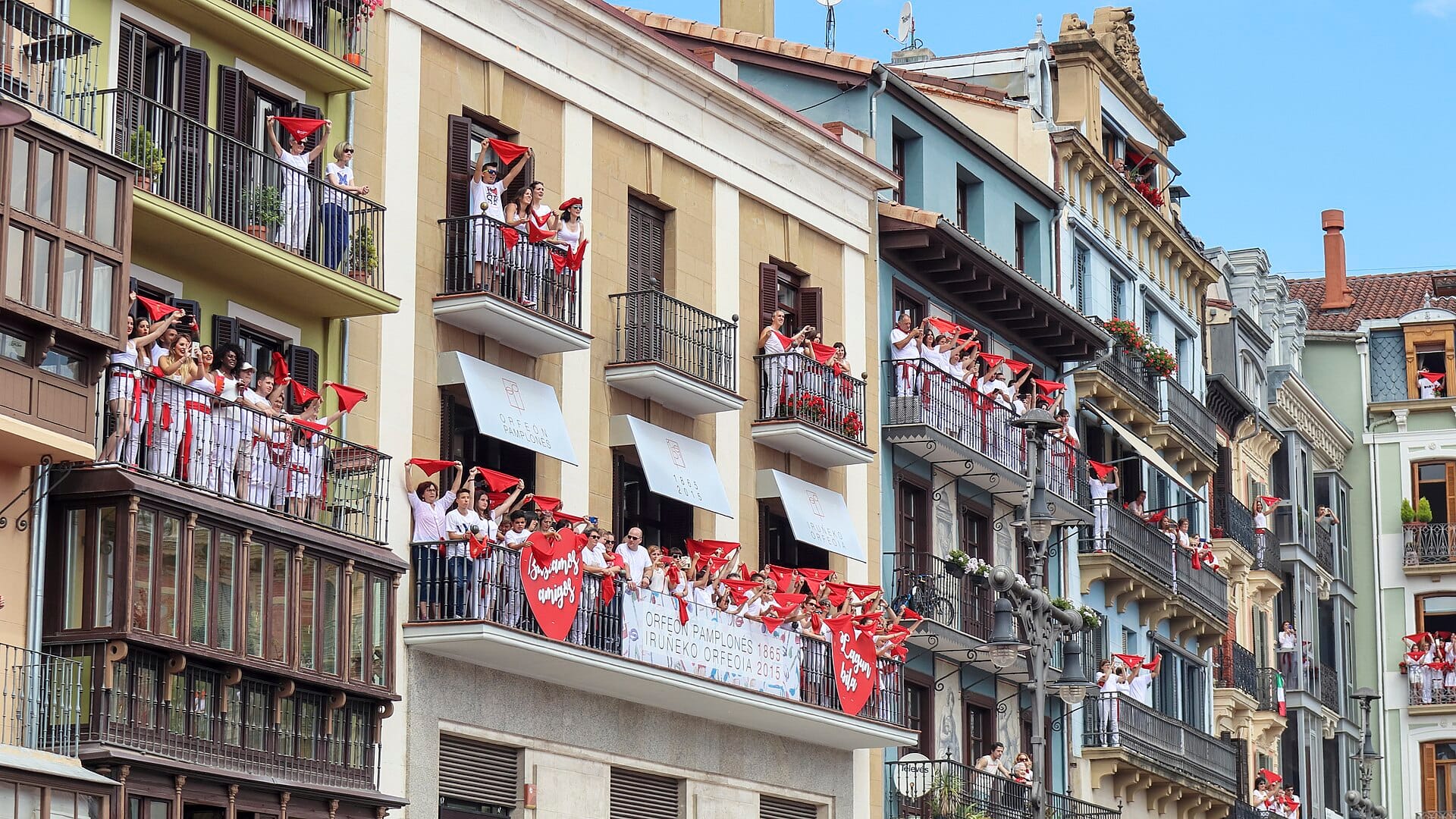 Pintxos, peñas and the red scarf